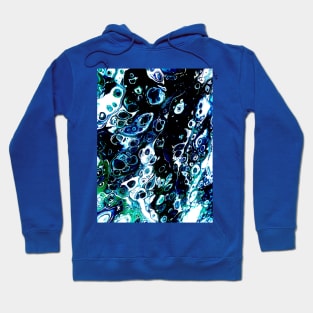 Acrylic Pouring fluid art Hoodie